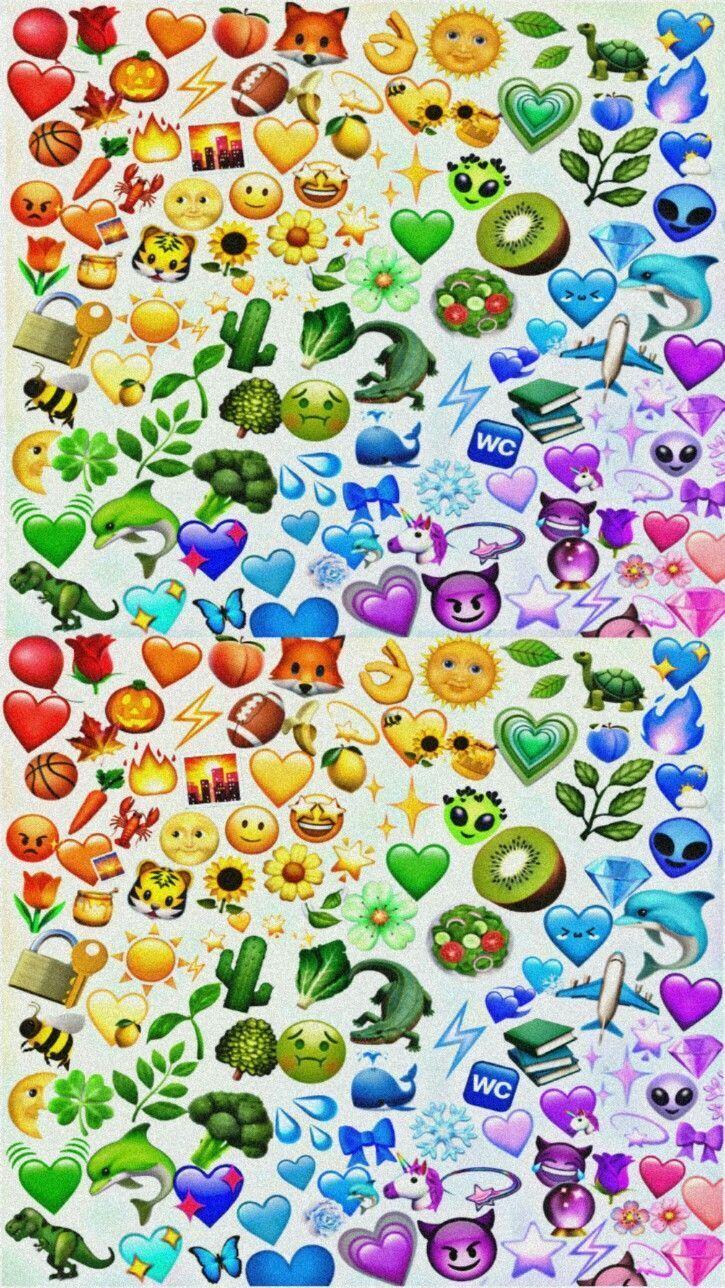 725x1288 Emoji Wallpaper iPhone, Heart Wallpaper, Cool Wallpaper, Screen