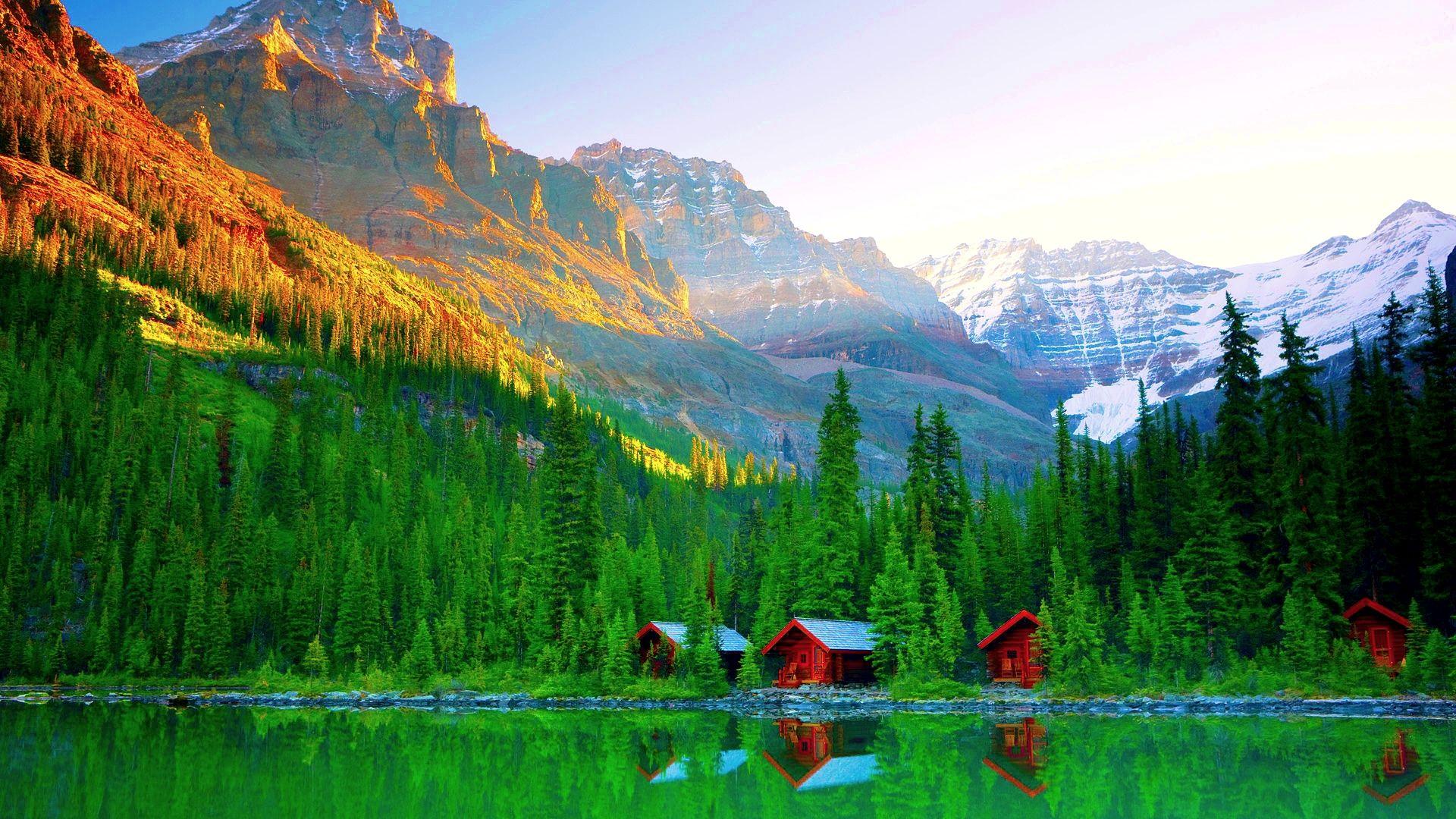 1920x1080 Rocky Mountain HD Wallpaper