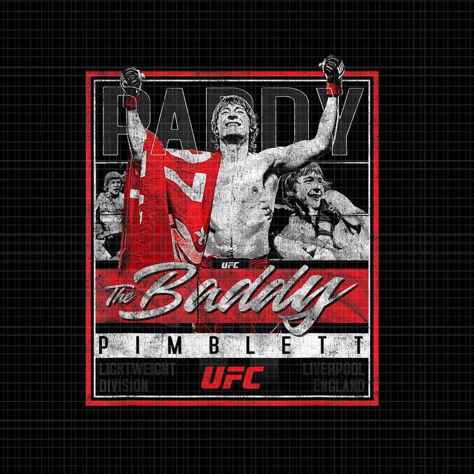 924x924 Official UFC Paddy The Baddy Pimblett Png, Pimblett Png, Paddy Pimblett Png