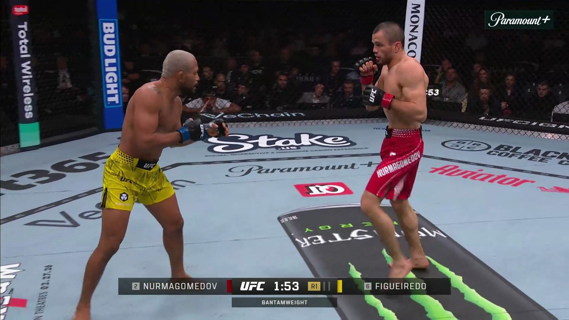 1920x1080 Umar Nurmagomedov vs. Deiveson Figueiredo (UFC 324: Gaethje vs. Pimblett 1)