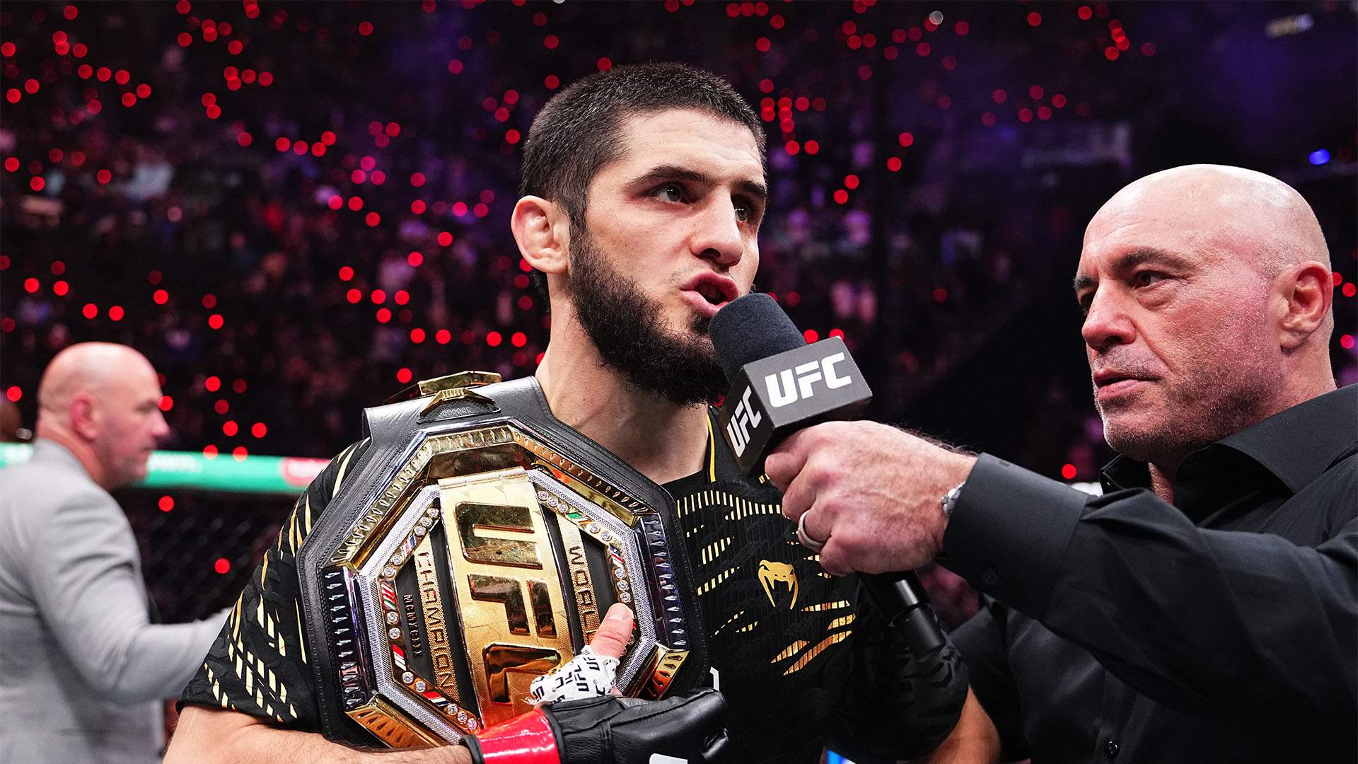 1920x1080 Awesome job: Islam Makhachev beat Khabib Nurmagomedov in UFC. Известия