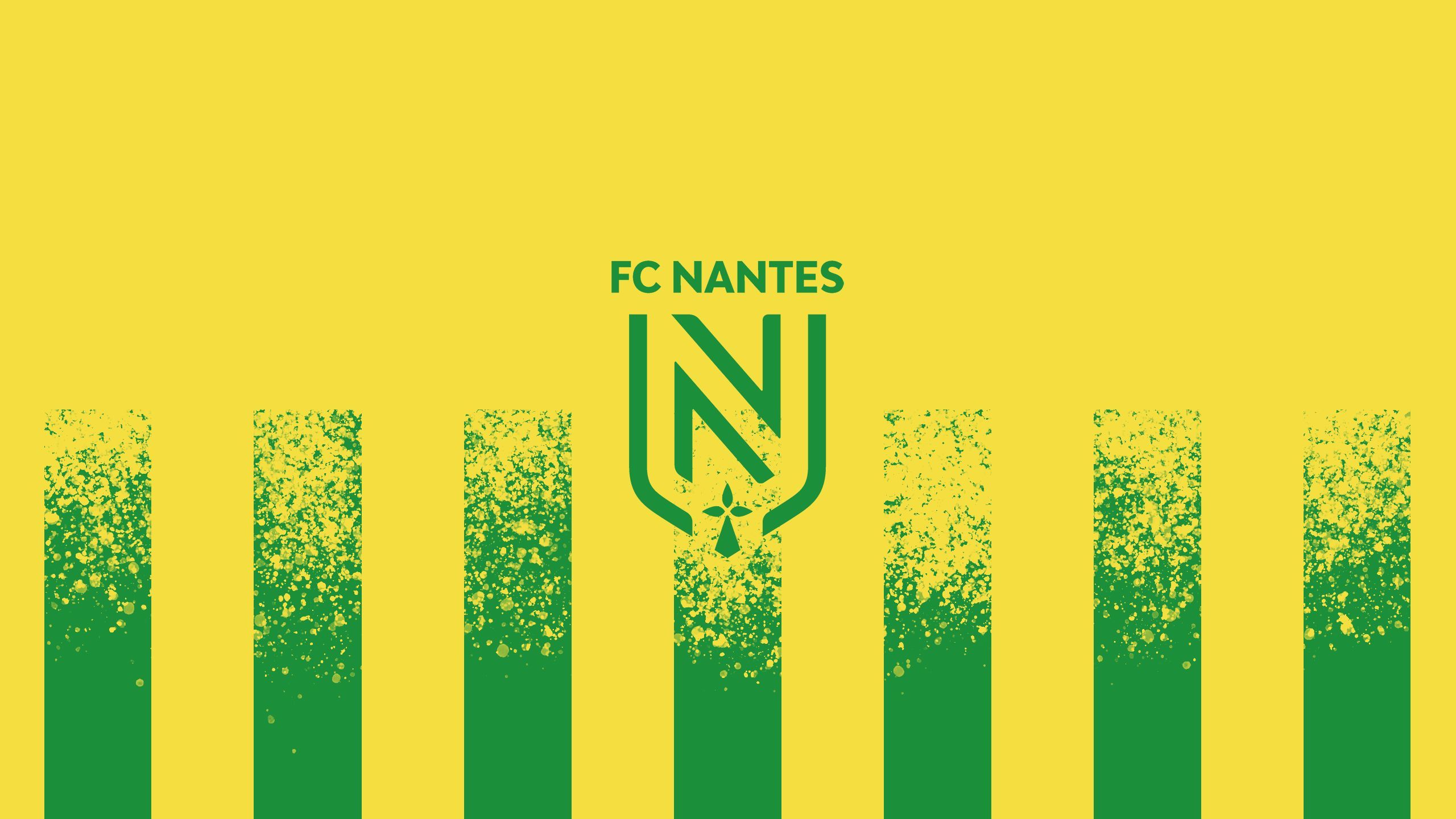 2560x1440 Phone wallpaper: Fc Nantes, Logo, Sports, Emblem, Soccer 503046