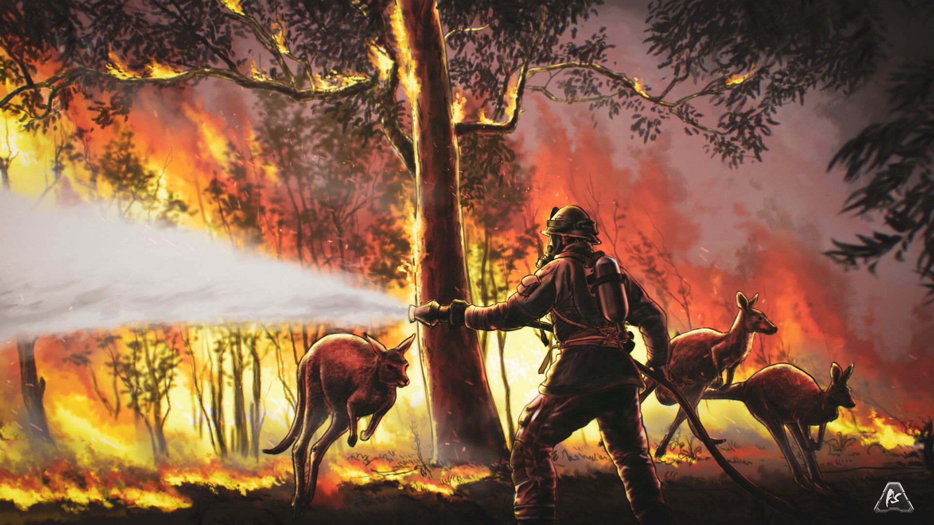 1920x1080 Bushfire Australia!!