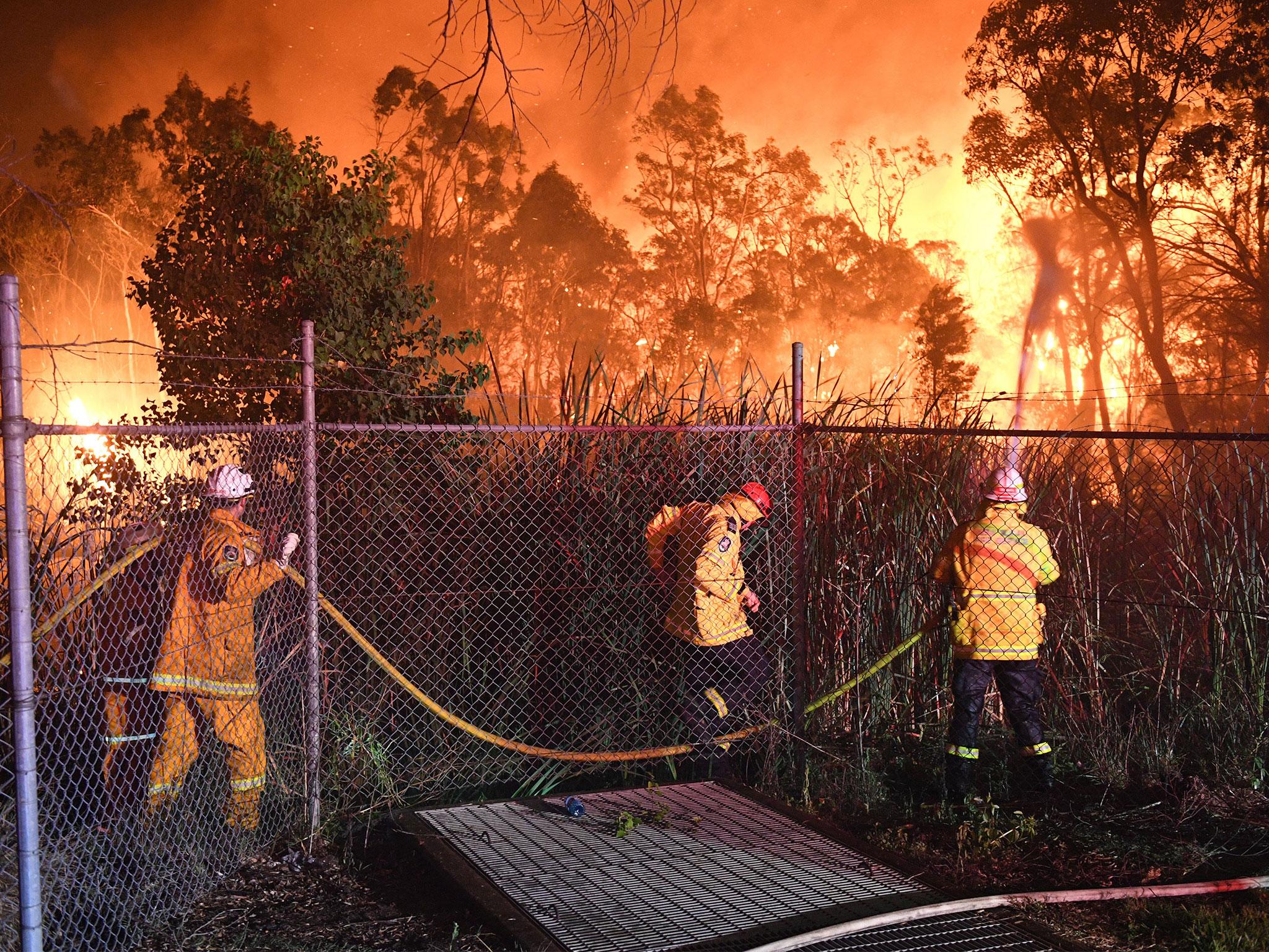 2048x1536 Hundreds of Australian firefighters battling large bushfire on outskirts of Sydney