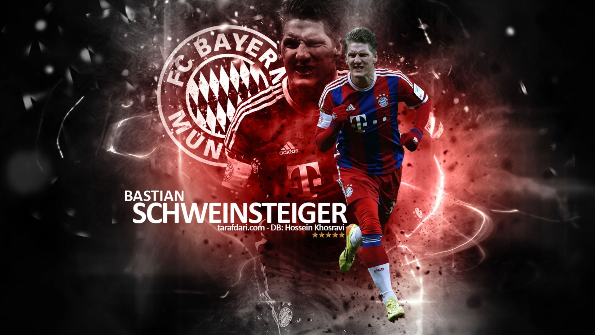 1920x1080 Phone wallpaper: Fc Bayern Munich, Sports, Bastian Schweinsteiger, Soccer 507364