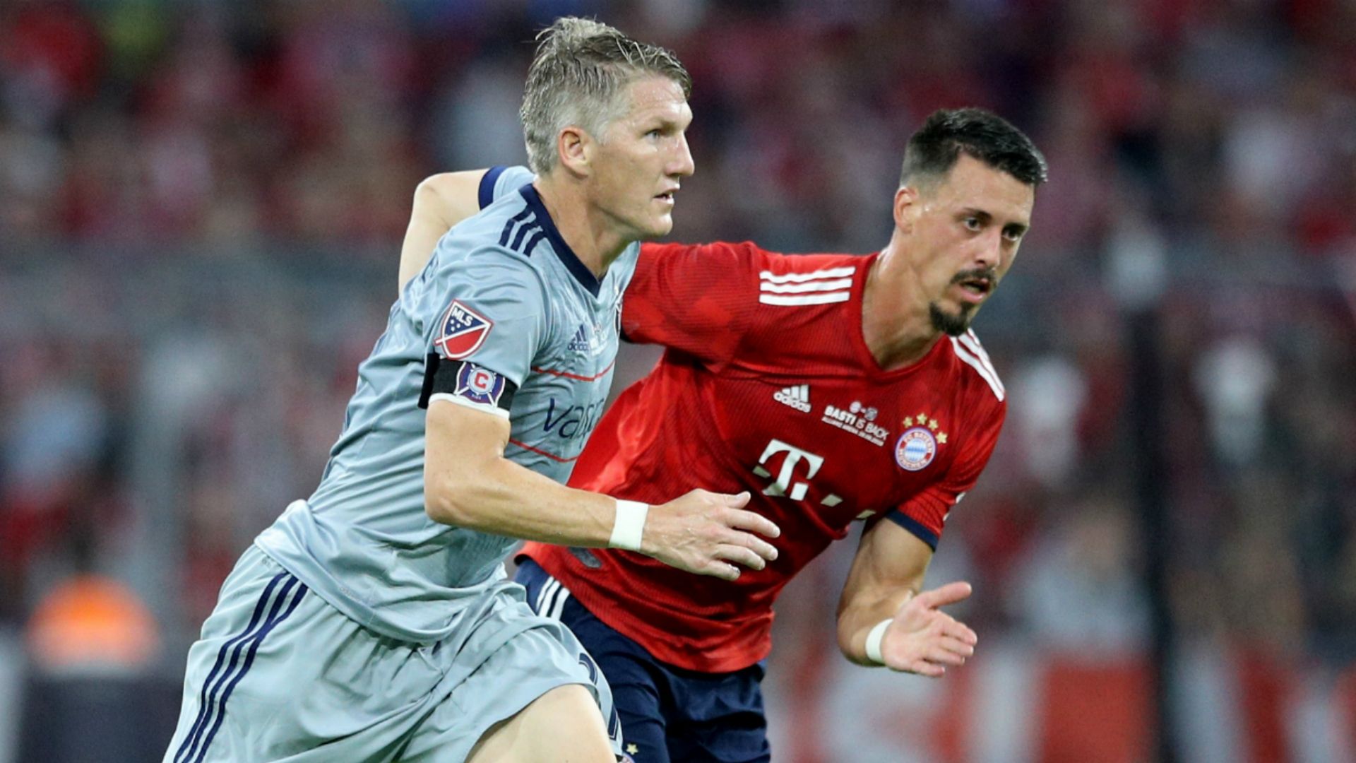 1920x1080 Schweinsteiger scores for Bayern in testimonial win over Chicago Fire