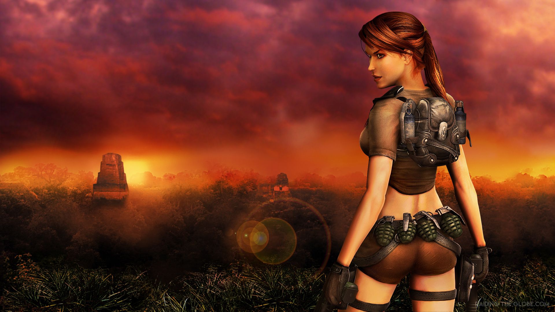 1920x1080 Tomb Raider: Legend Wallpaper The Globe