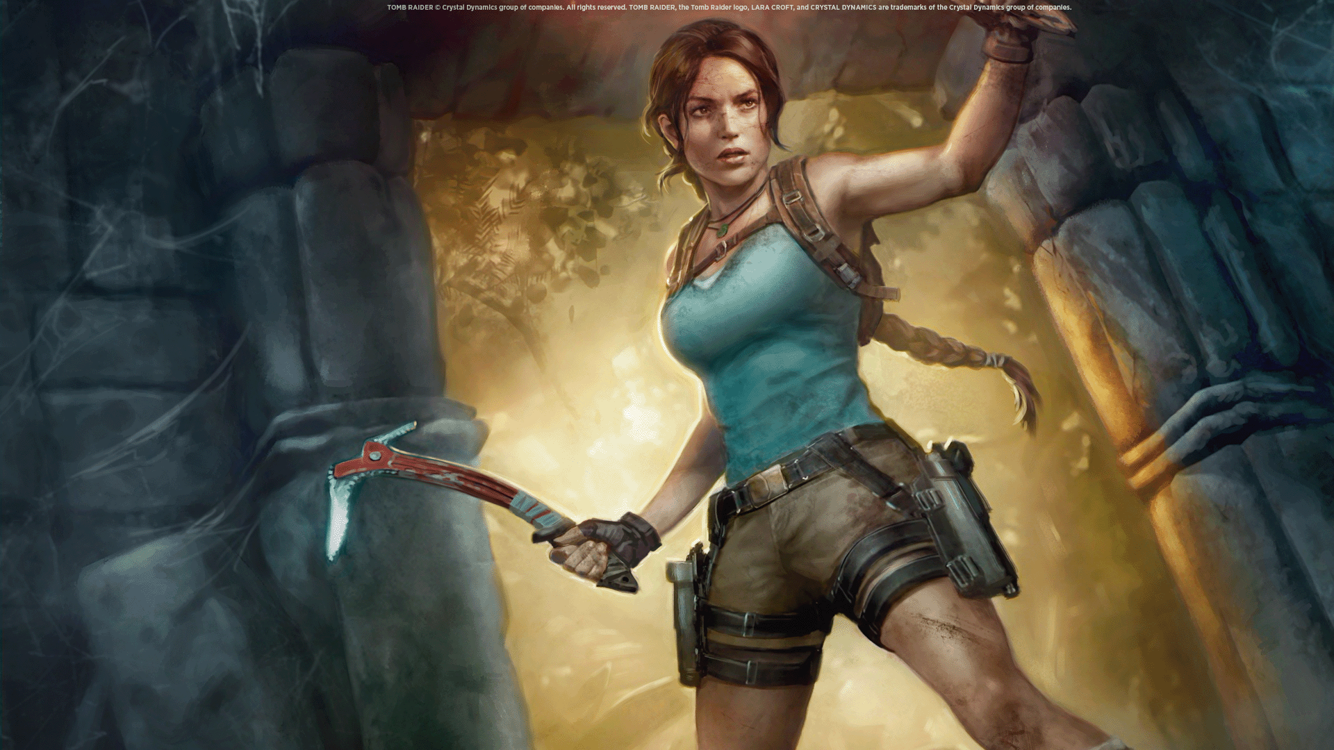 1920x1080 Wallpaper Lara Croft Latest Game High Quality Version Of The Unified Lara Art From
