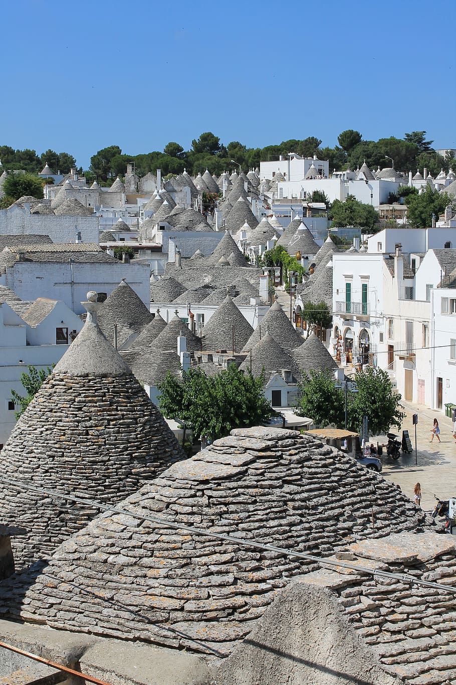910x1365 HD wallpaper: alberobello, puglia, trulli, summer, holiday, holidays, south