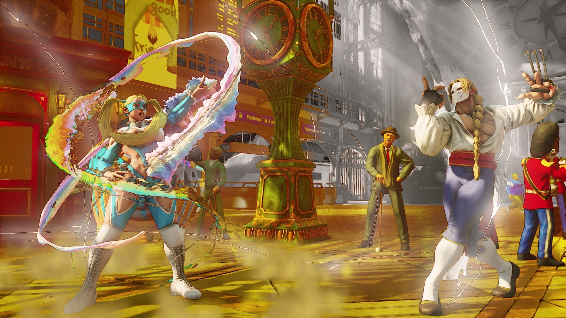 1920x1080 R. Mika Brings a Bit of Colour to Street Fighter V's Cast