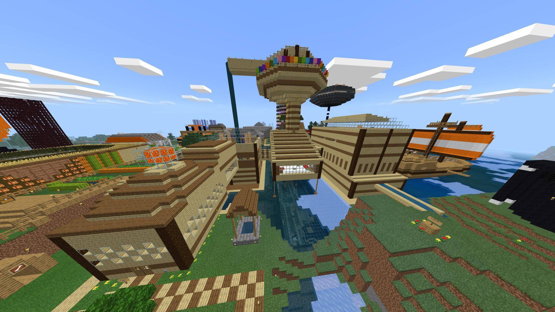 1920x1080 I remodeled the outside of Stampys house what do you think?