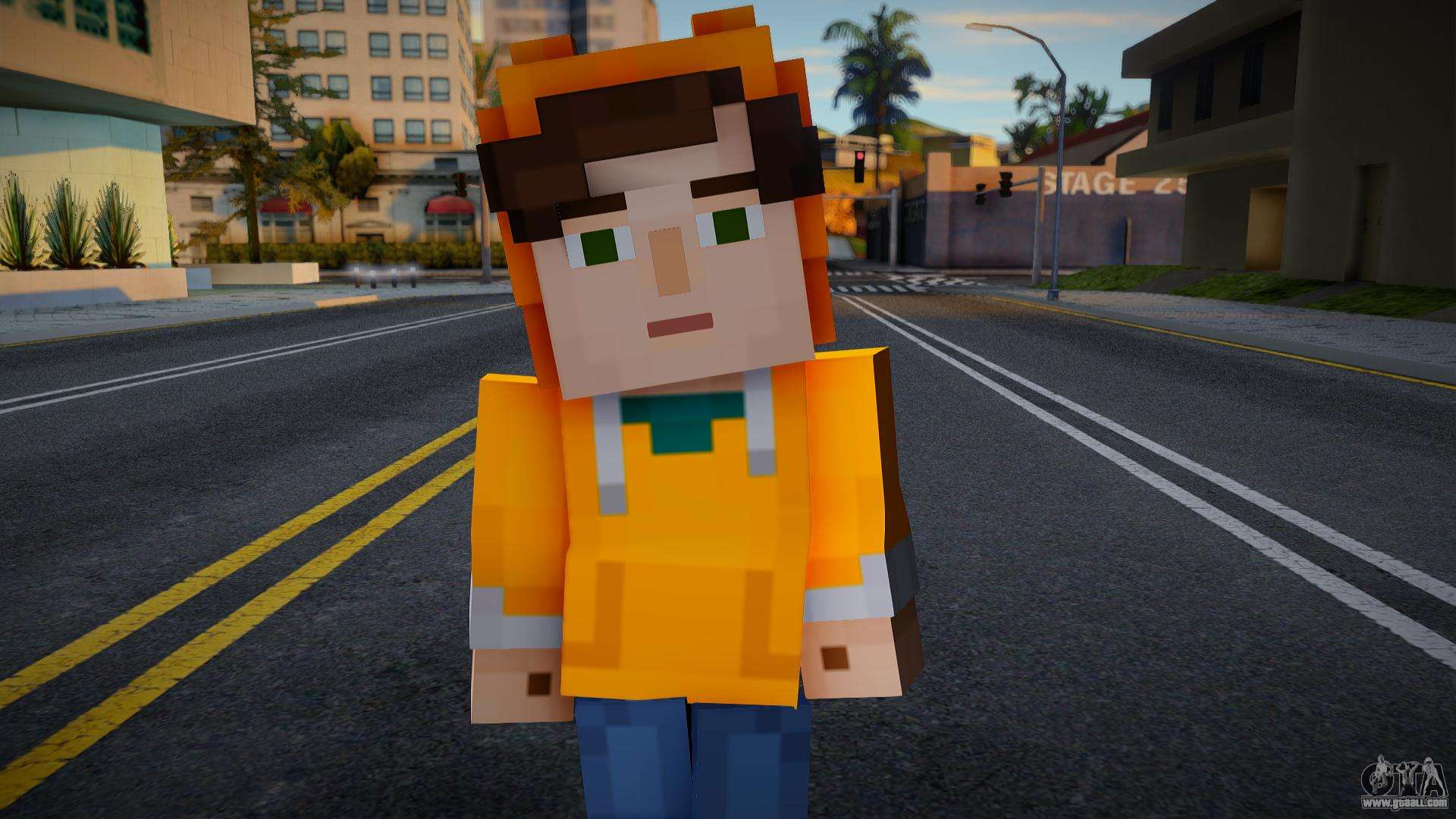 1920x1080 Minecraft Story MS for GTA San Andreas