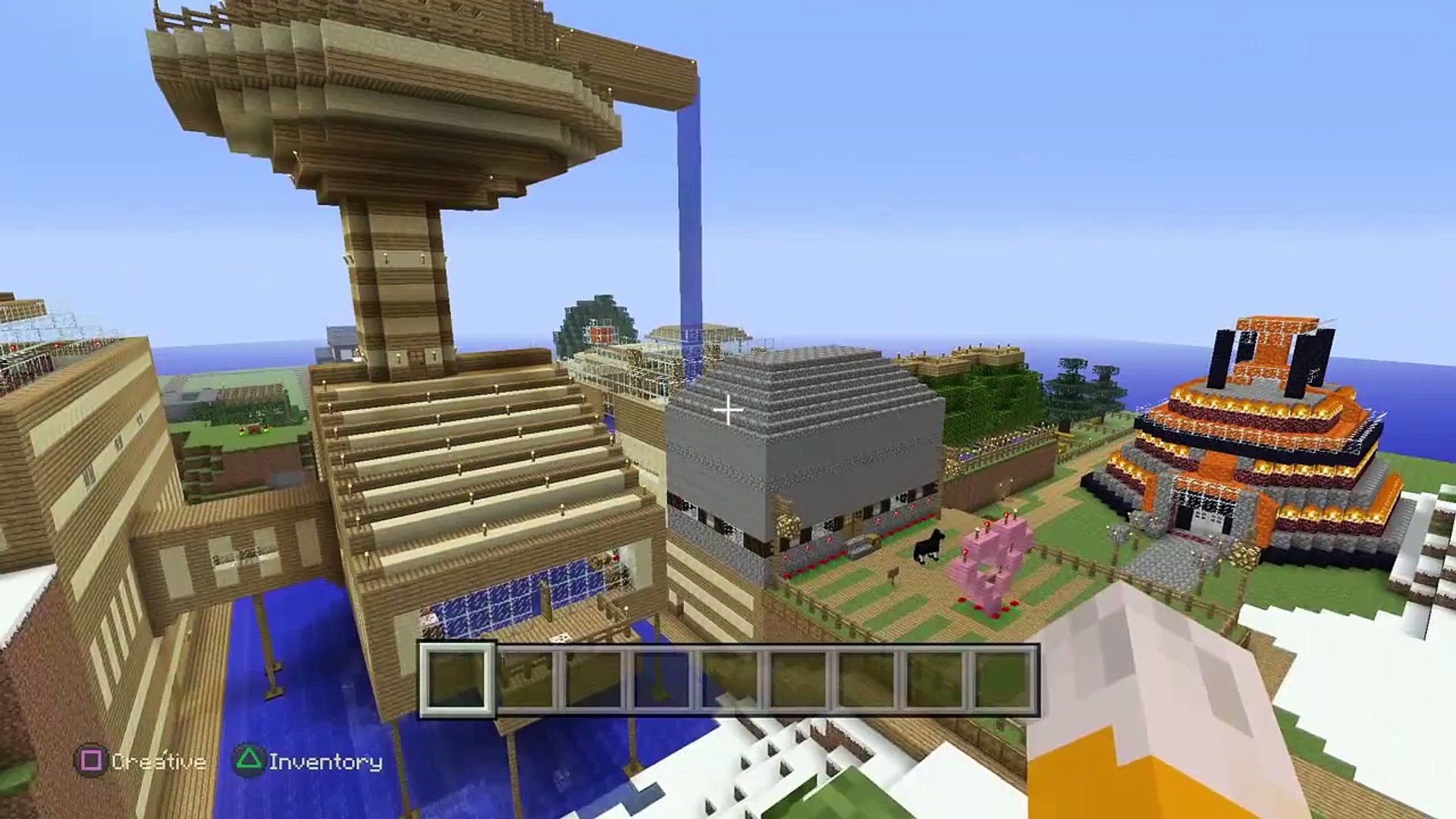 1920x1080 Minecraft PS4 Stampy's Lovely World