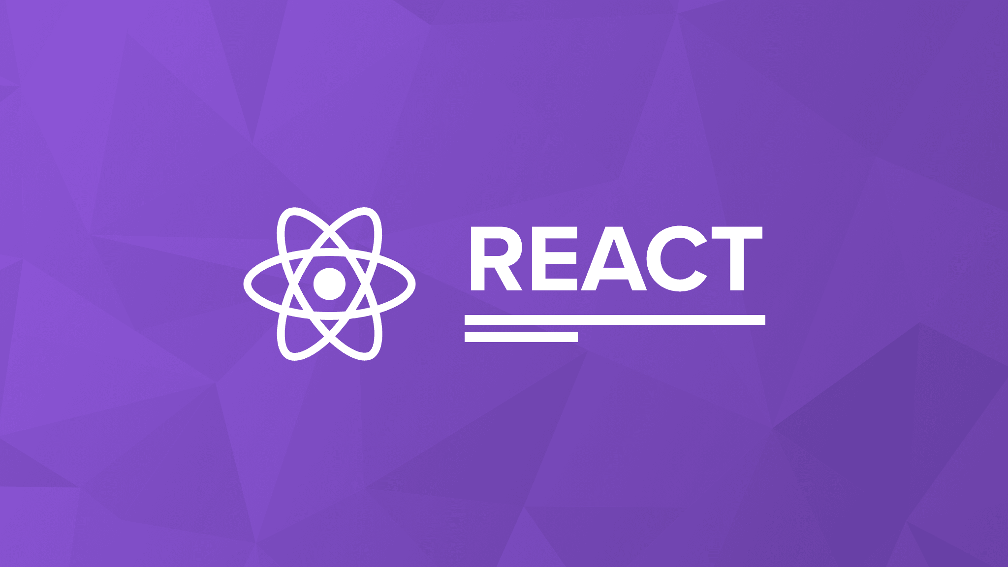 2048x1152 React JS Wallpaper