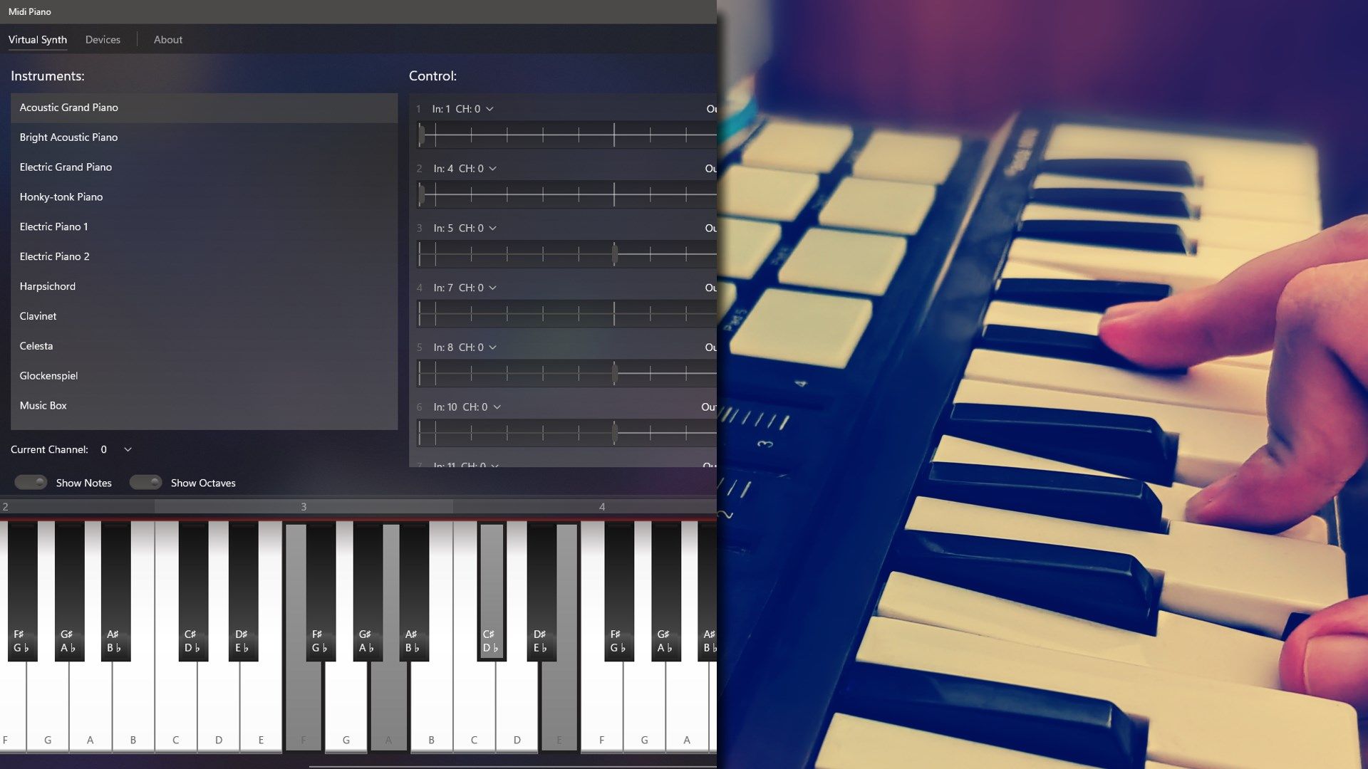 1920x1080 Midi Piano download and install on Windows