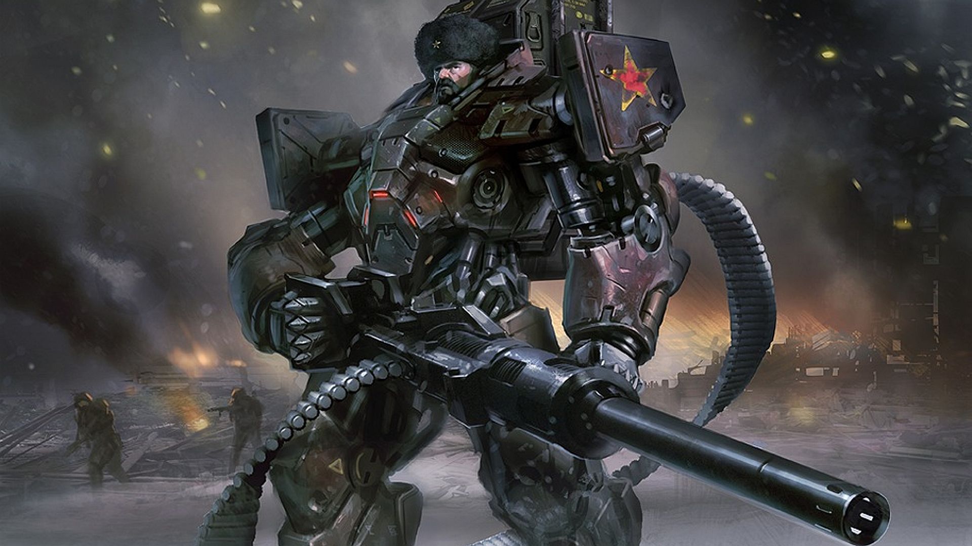 1920x1080 Super Soldier Suit Wallpaper