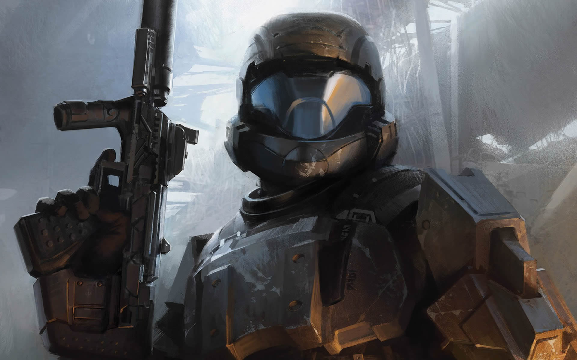 1920x1200 Super Soldier Wallpaper