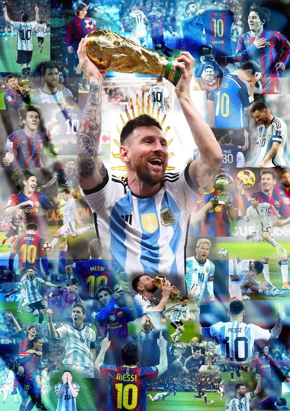 1000x1418 Lionel messi wallpaper