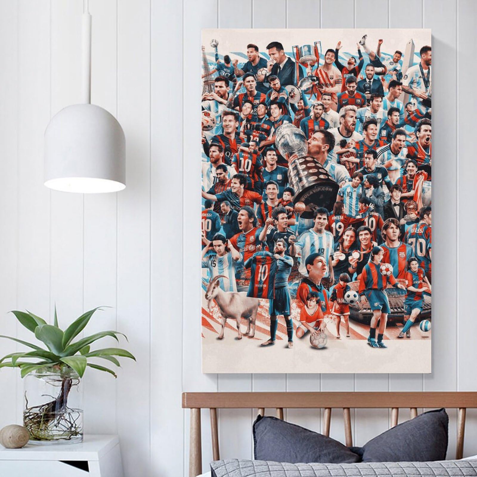 1600x1600 SECOLI Leo Messi Argentina Football Player Collage Art Canvas Poster High Definition Print For Home Office Wall Art Deco 12 X 18 Inches (30 X 45 Cm) Unframe Style : Amazon.de: Home & Kitchen
