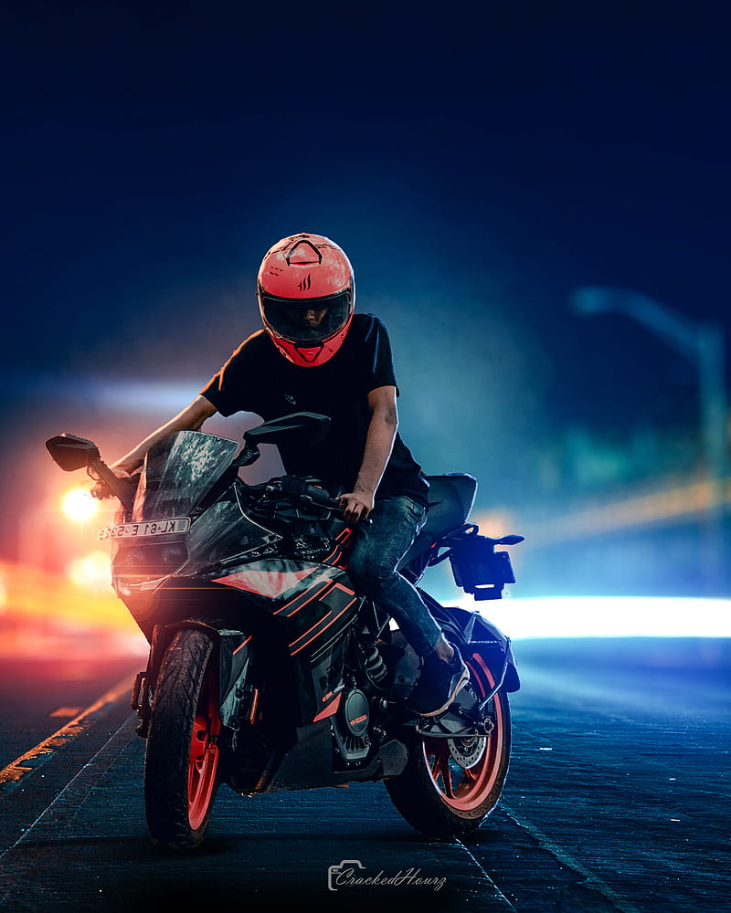 800x1000 KTM, bandit, bike, motor, motorcycle, night, HD phone wallpaper