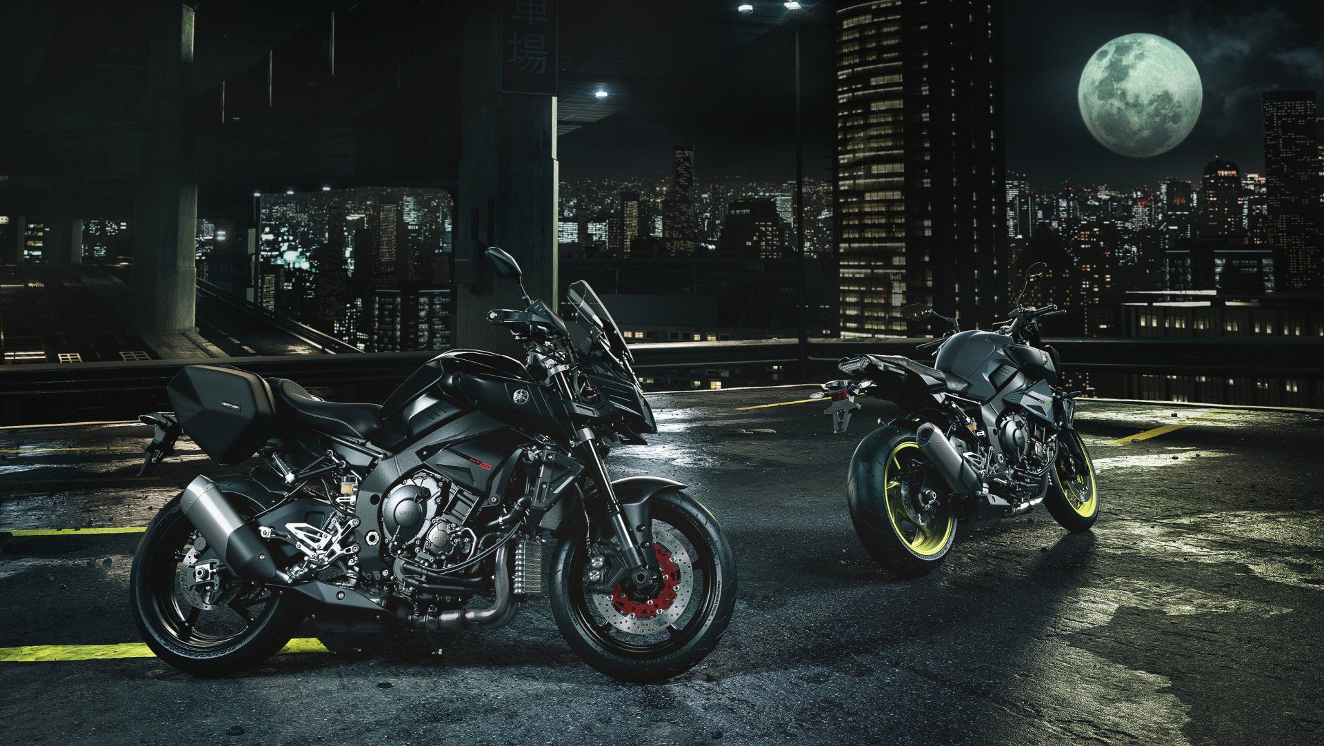 1920x1082 Yamaha MT 10 Nightscape