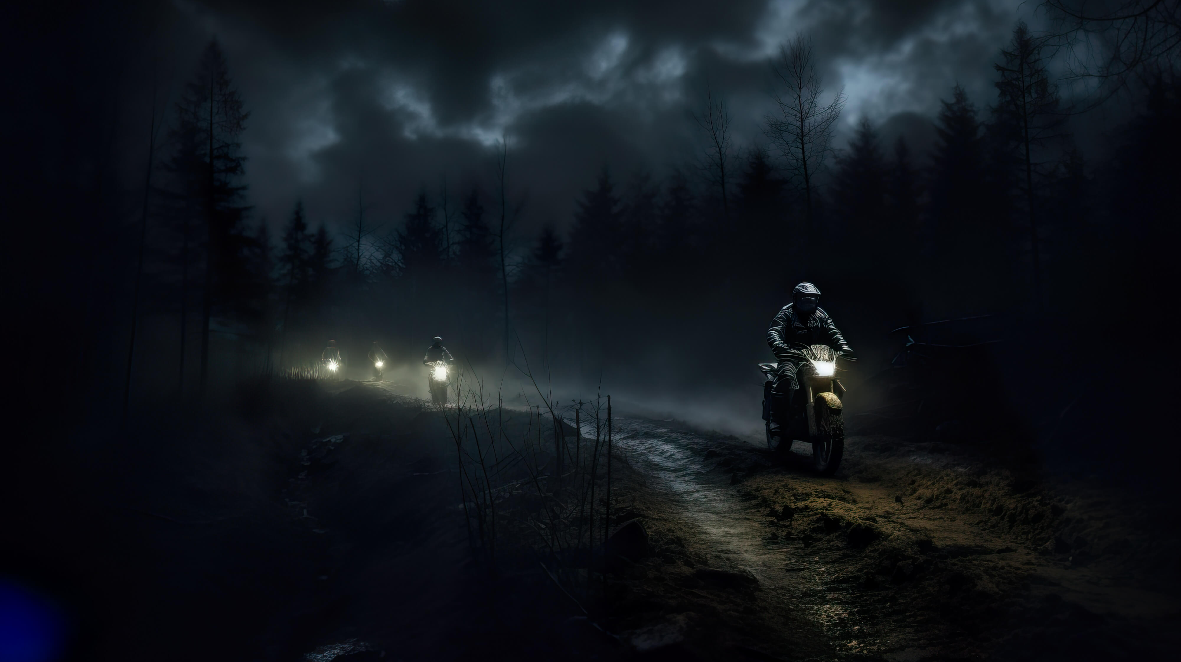 4000x2242 Thrilling Dirt Bike Wallpaper, Free, 4k