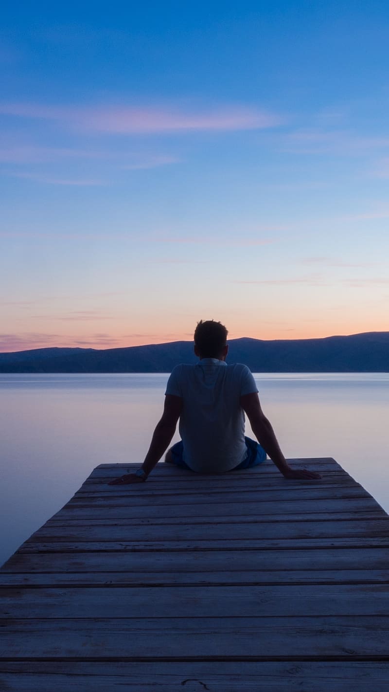 800x1422 Men Sad Alone, sad alone, HD phone wallpaper