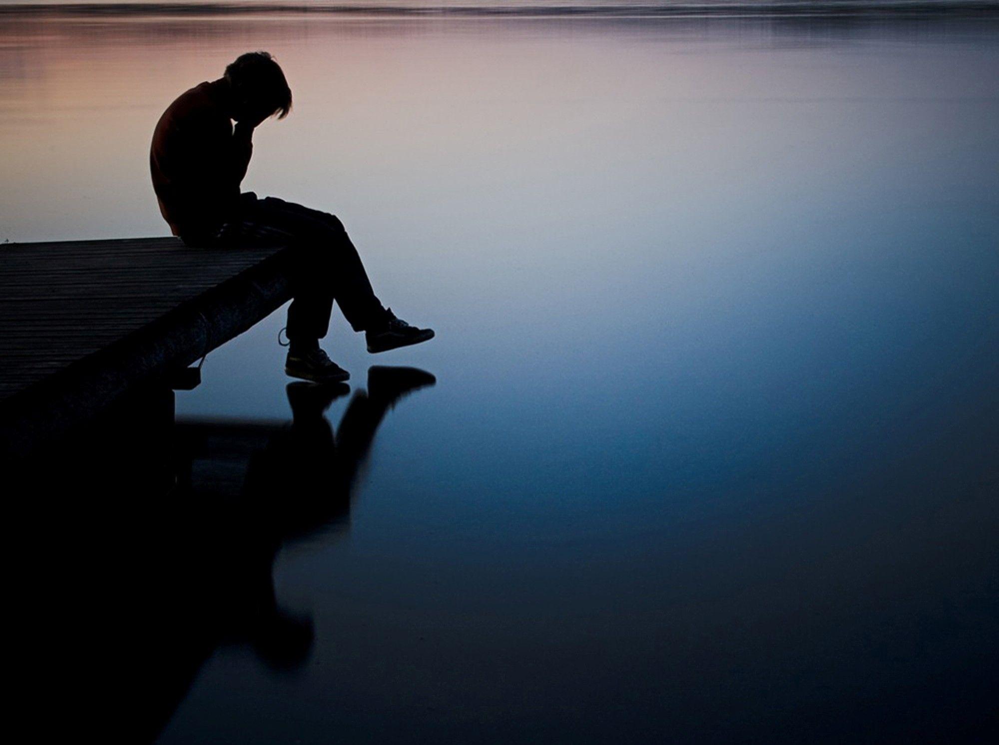2000x1491 Sad And Alone Wallpaper