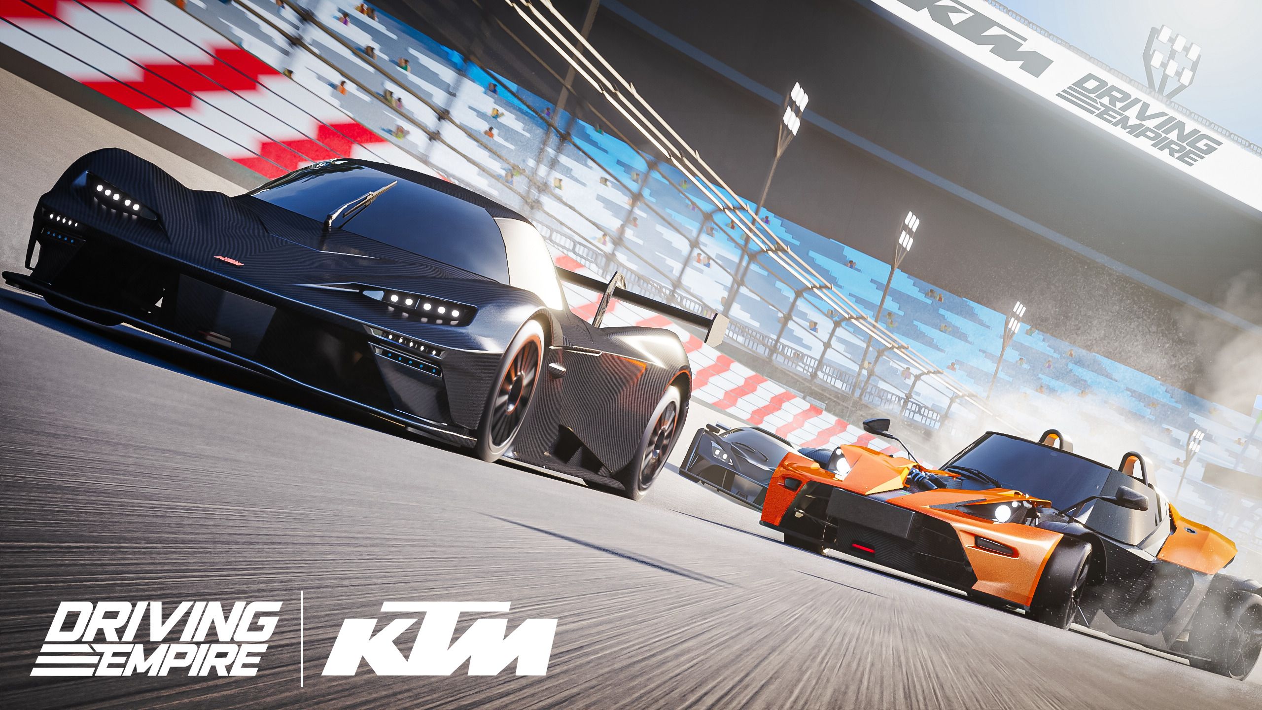2560x1440 PUSH THE LIMITS: DRIVE KTM'S FINEST CARS IN DRIVING EMPIRE!