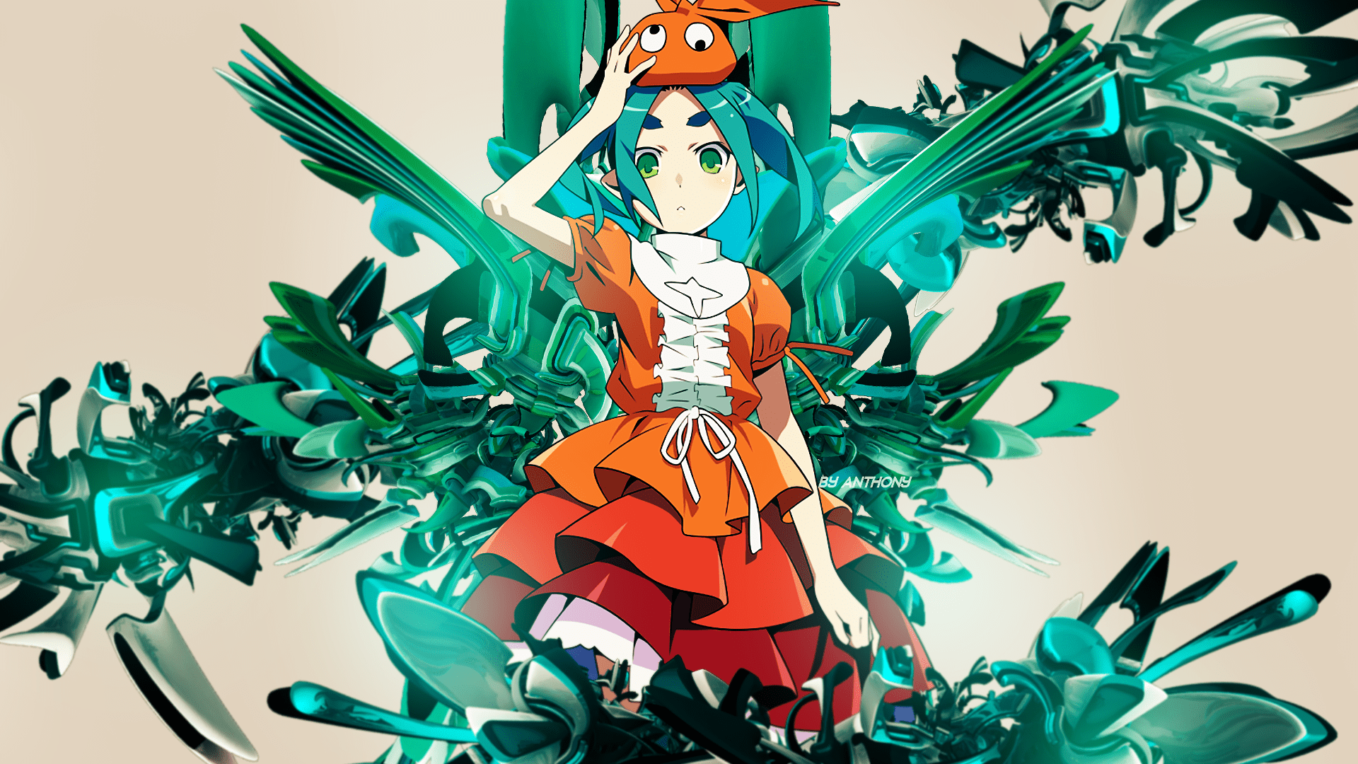1920x1080 Download Yotsugi Ononoki Anime Monogatari (Series) HD Wallpaperx1080