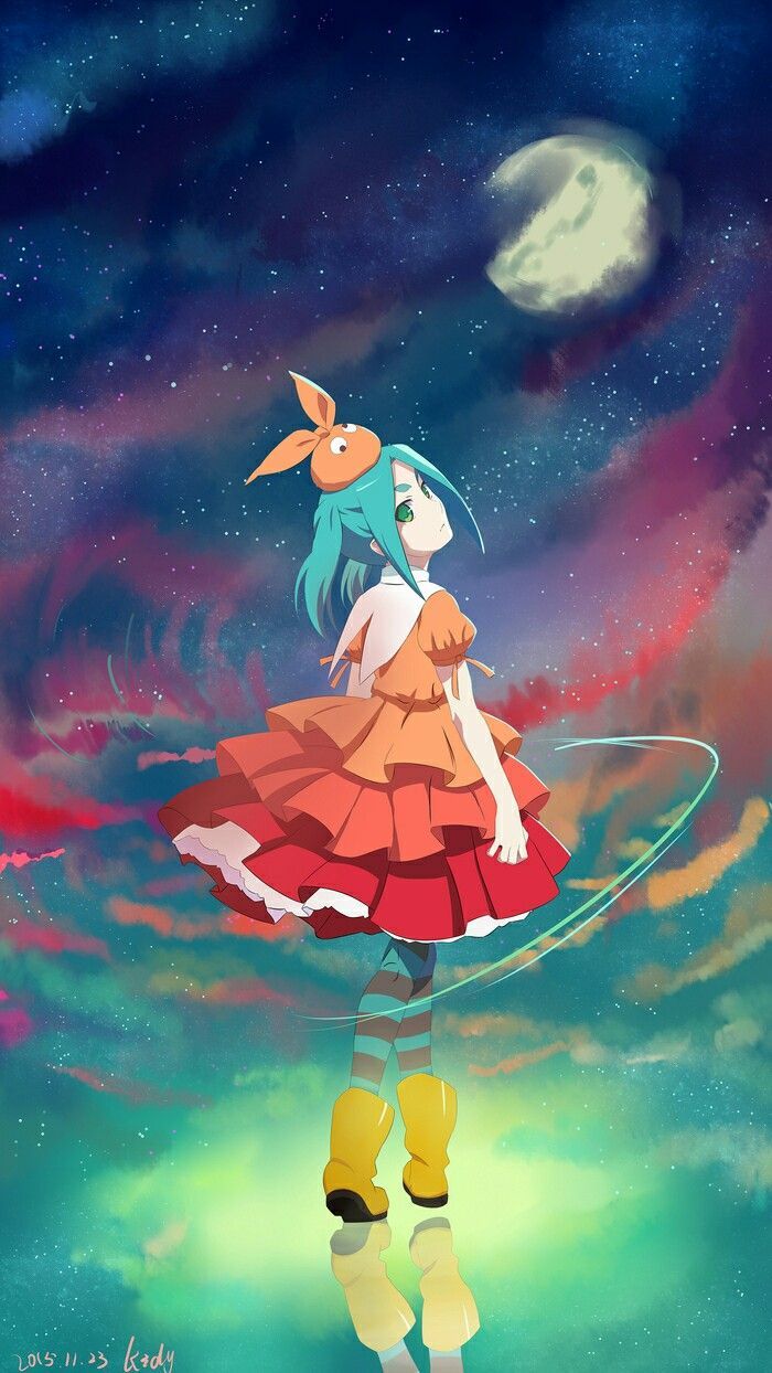 700x1244 Yotsugi ononoki pfp. Monogatari anime wallpaper, Anime art, Anime fan