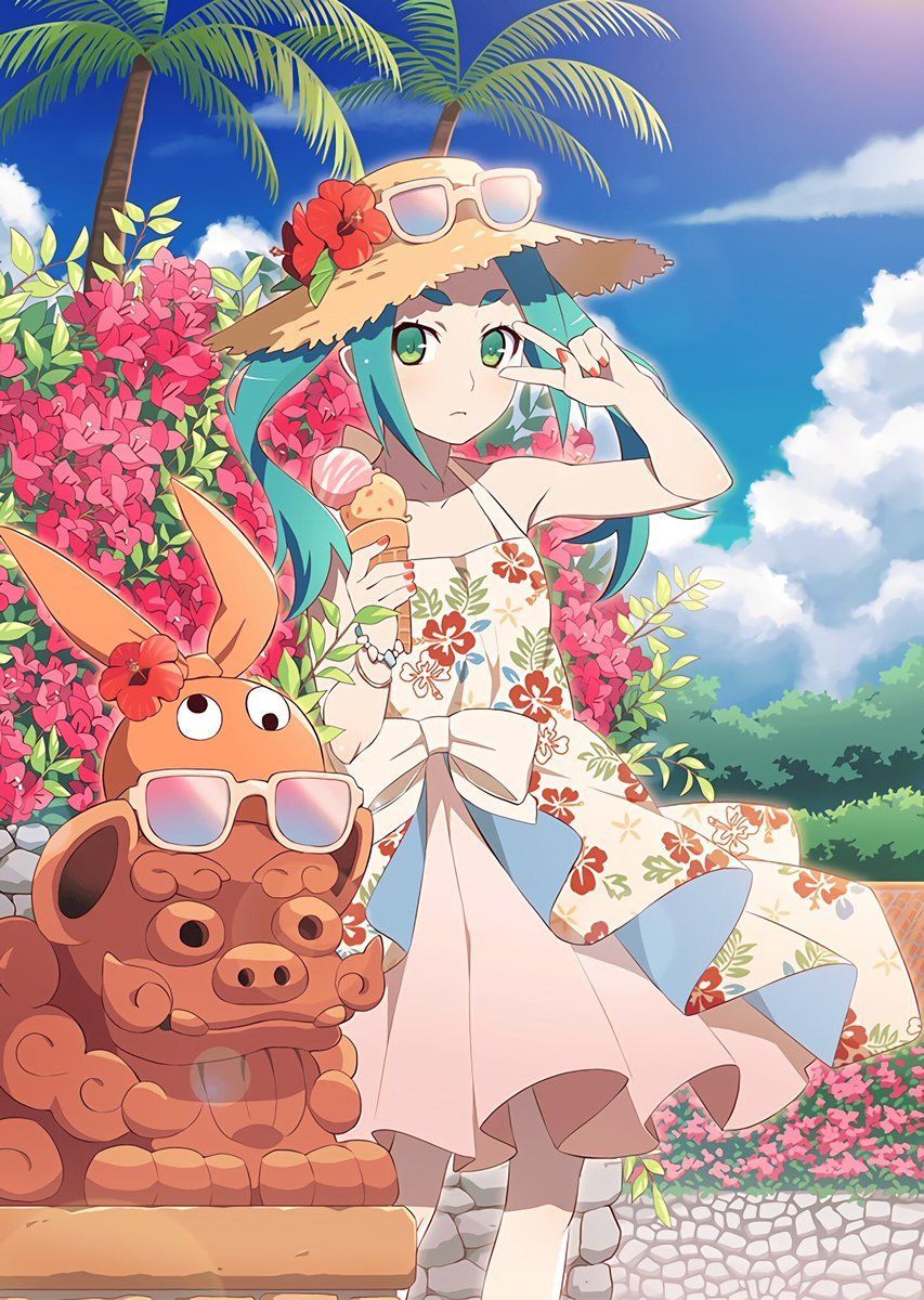 853x1200 Monogatari art. Yotsugi ononoki, Animeart, Animegirl