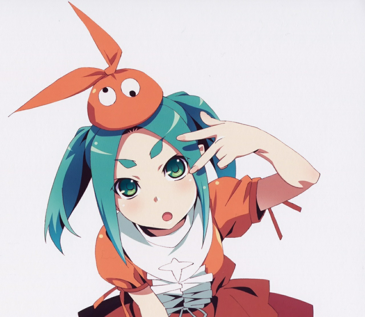 1280x1112 Ononoki yotsugi, anime HD and monogatari series anime on