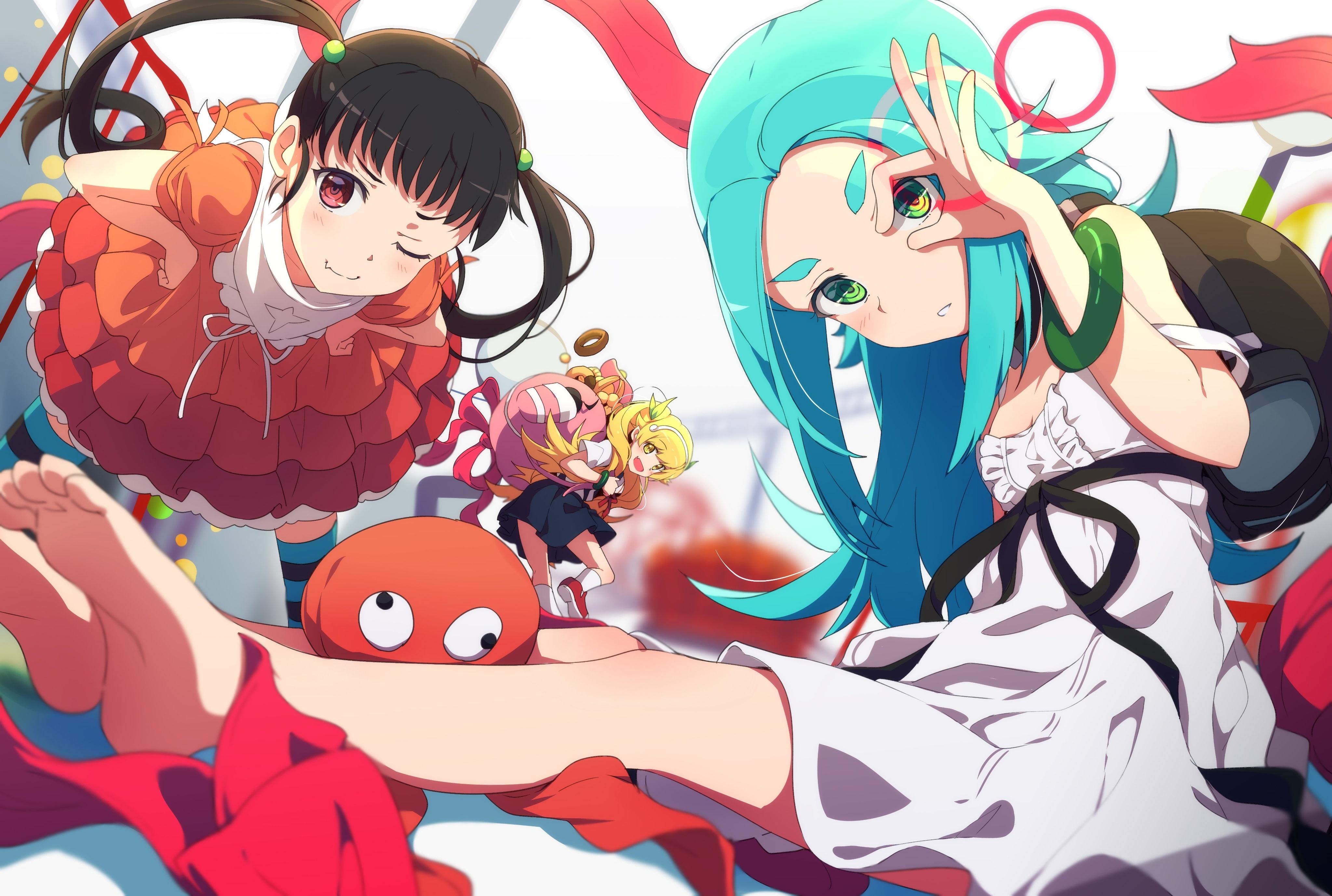 4096x2756 Mayoi Hachikuji Wallpaper