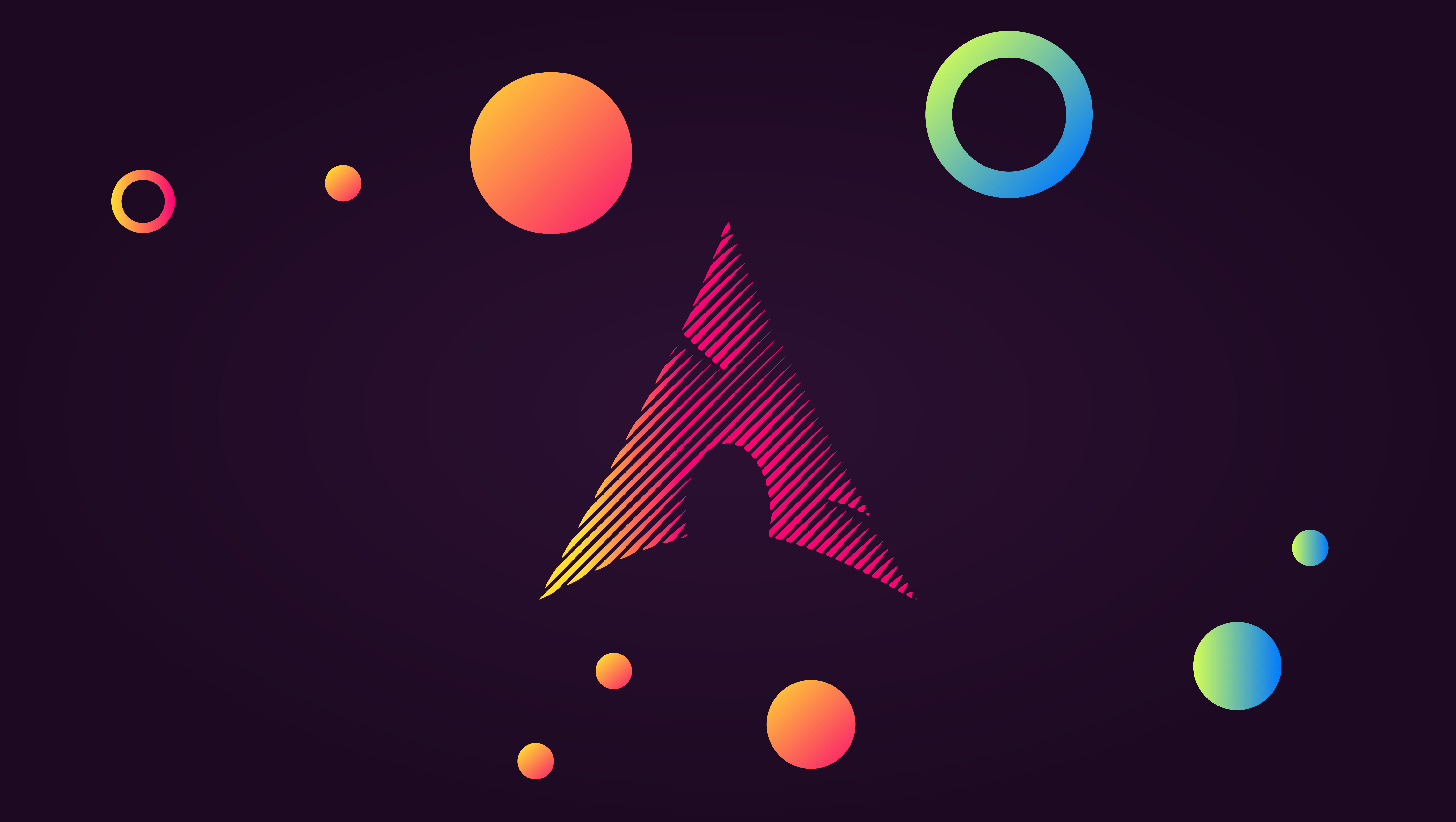 6024x3401 Arch Linux Wallpaper (Sweet KDE Style), Me [3840x2160]