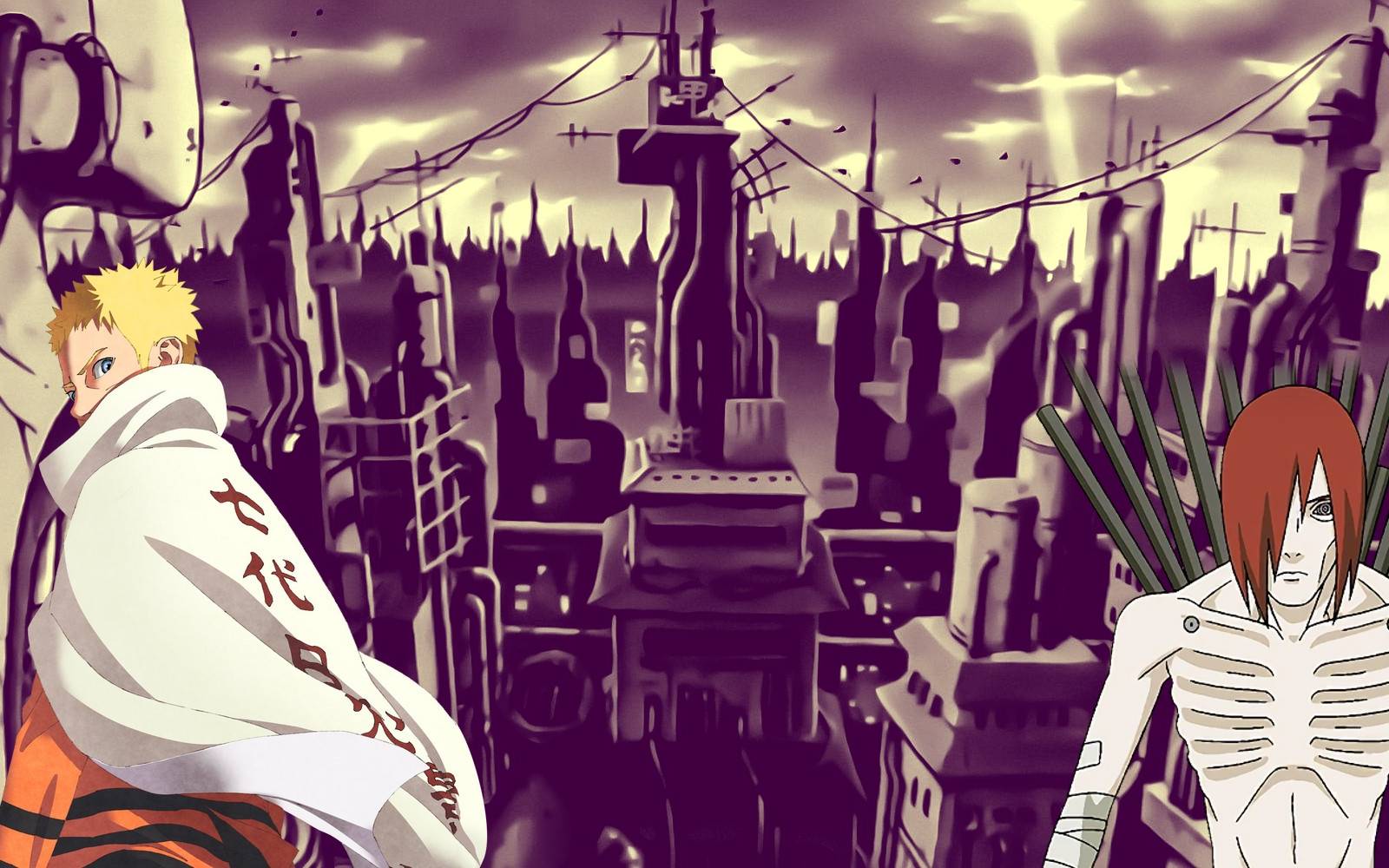 1600x1000 Naruto Let Nagato & The Hidden Rain Village Down
