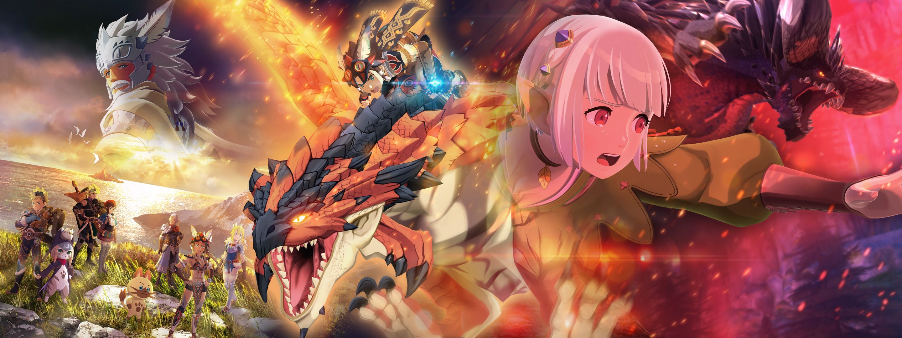 2880x1080 Monster Hunter Stories 2 HD Wallpaperx1080