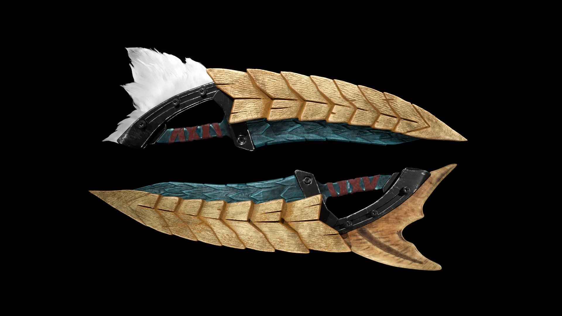 1920x1080 Monster Hunter- Zinogre Dual Blades- Fan Art