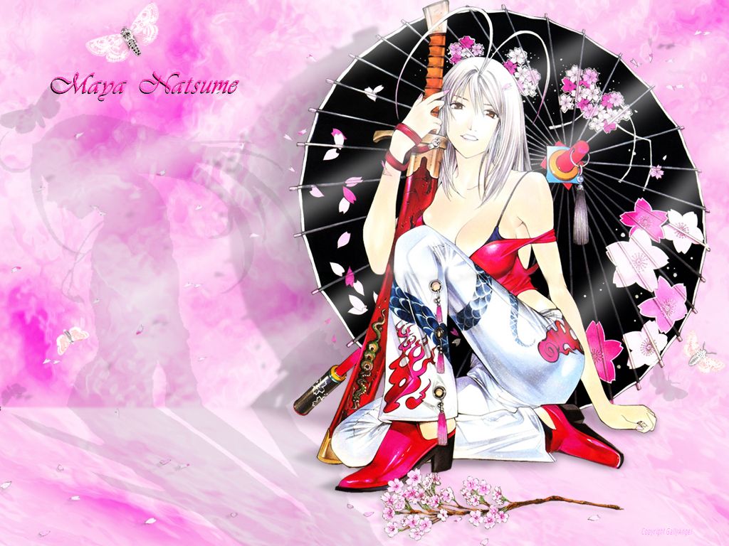 1024x768 Maya Natsume Wallpaper
