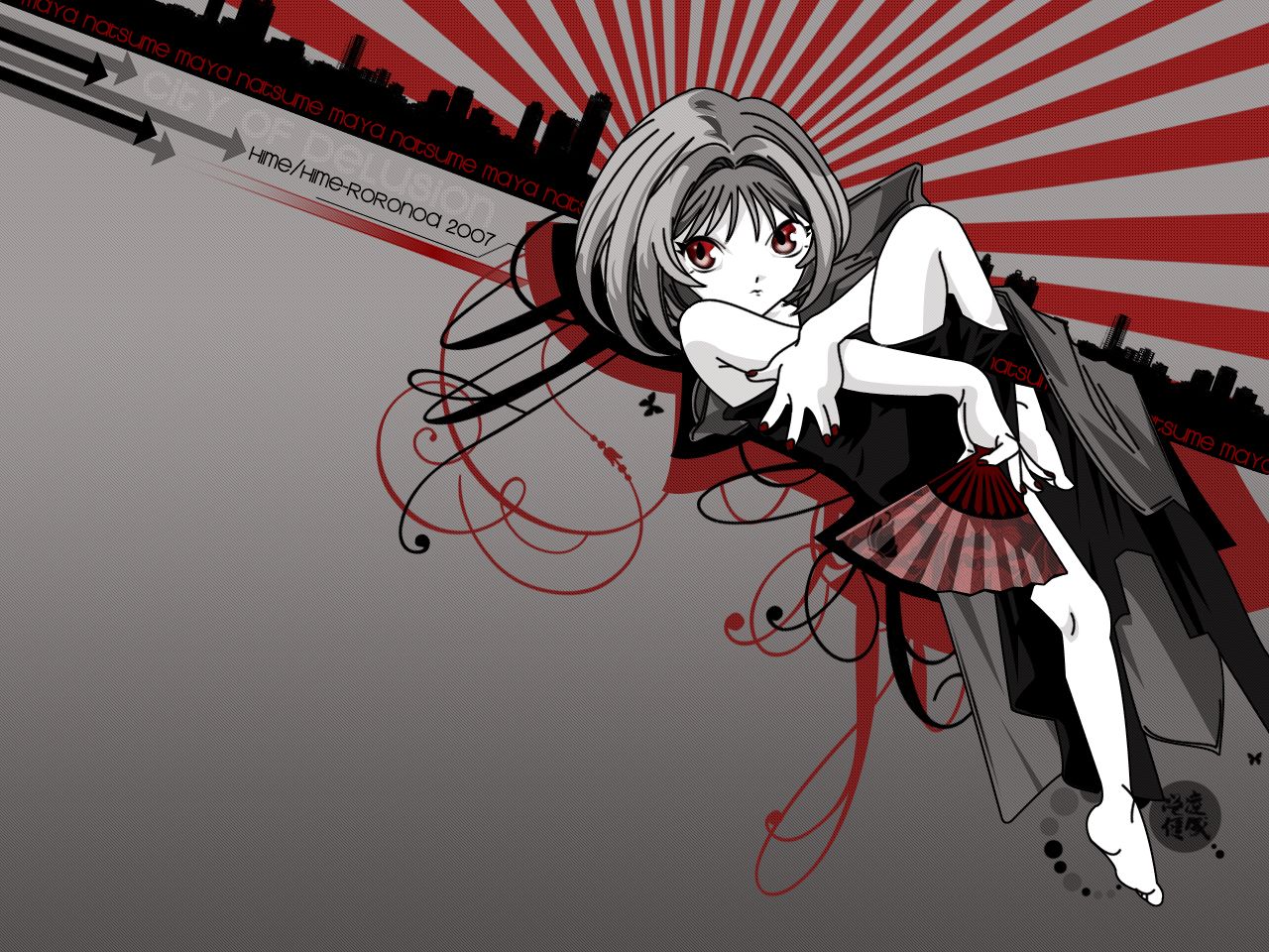 1280x960 Natsume Maya Tenge by Umehara Takahiro Anime Image Board