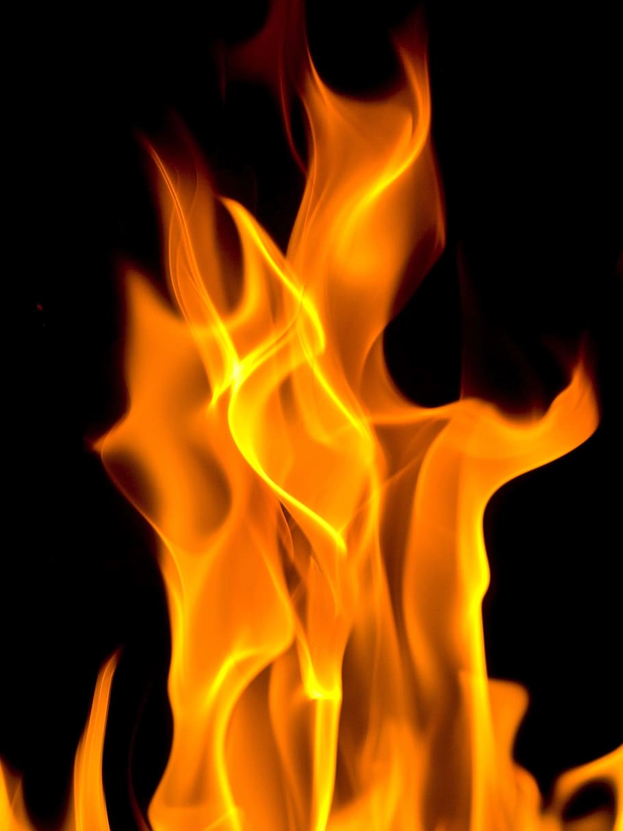 910x1213 HD wallpaper: flame, fire, burning, hot, nature, fire