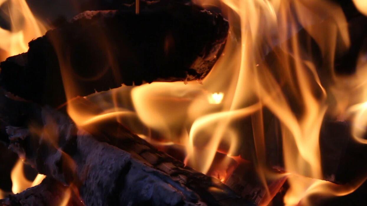 1244x700 Warm Fire Stock Video Footage for Free Download
