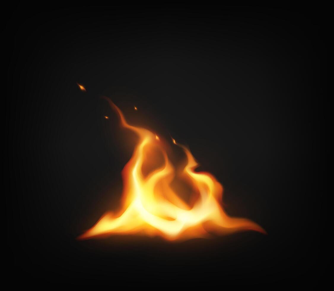 1126x980 Realistic digital illustration of fiery flames against a dark backdrop. Glowing orange and yellow hues create a warm and dynamic visual. Ideal for creative projects