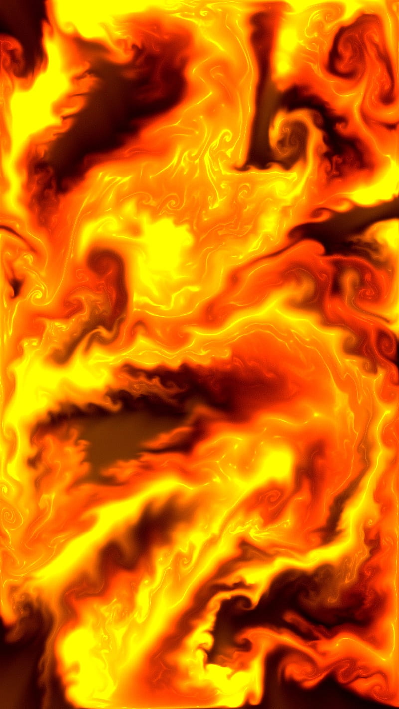 800x1422 Phoenix, elemental, fire, flames, orange, red, warm, HD phone wallpaper
