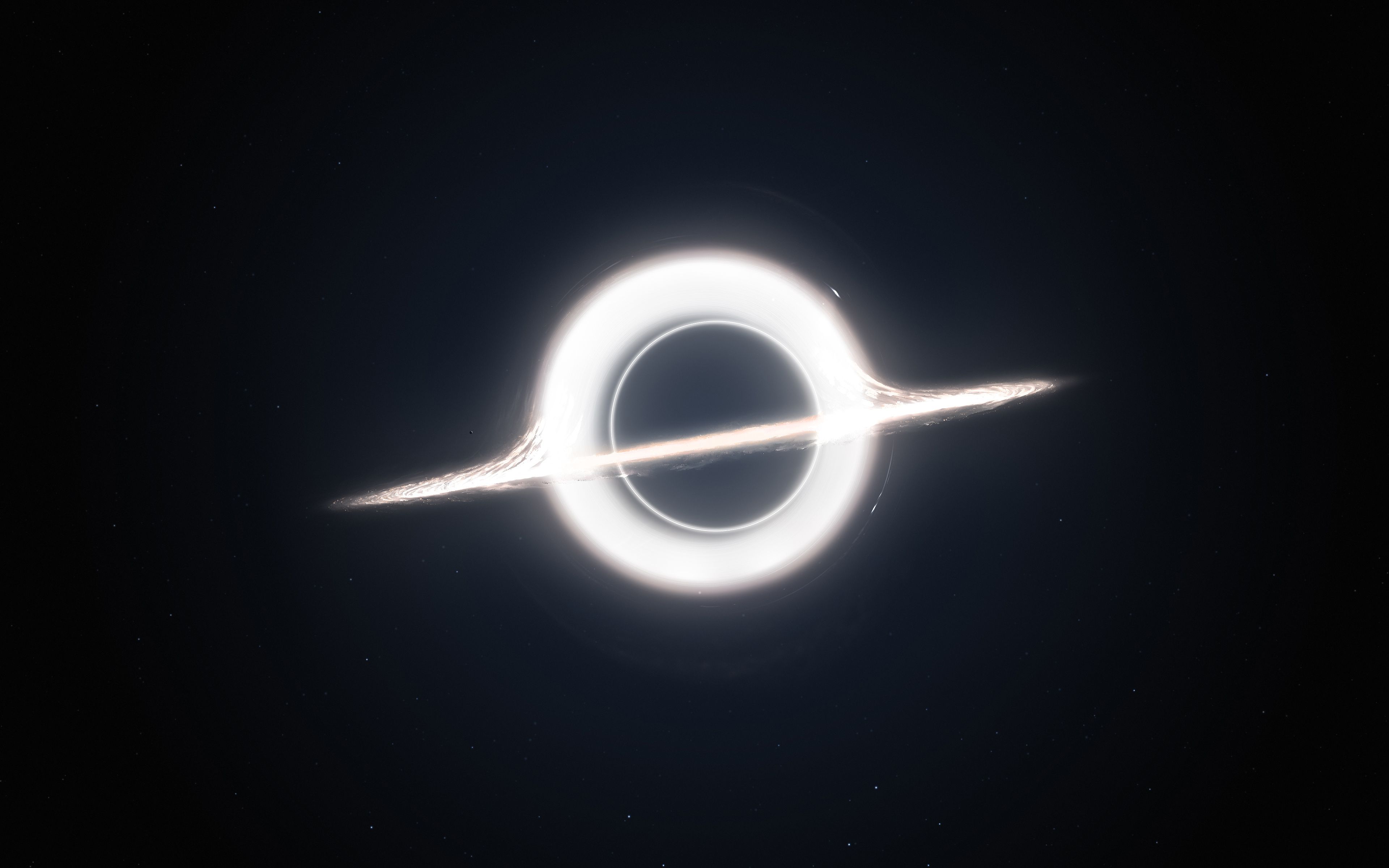 3840x2400 Gargantua Blackhole HD 5K Wallpaper