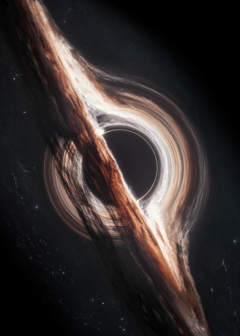 929x1300 Poster Gargantua Interstellar