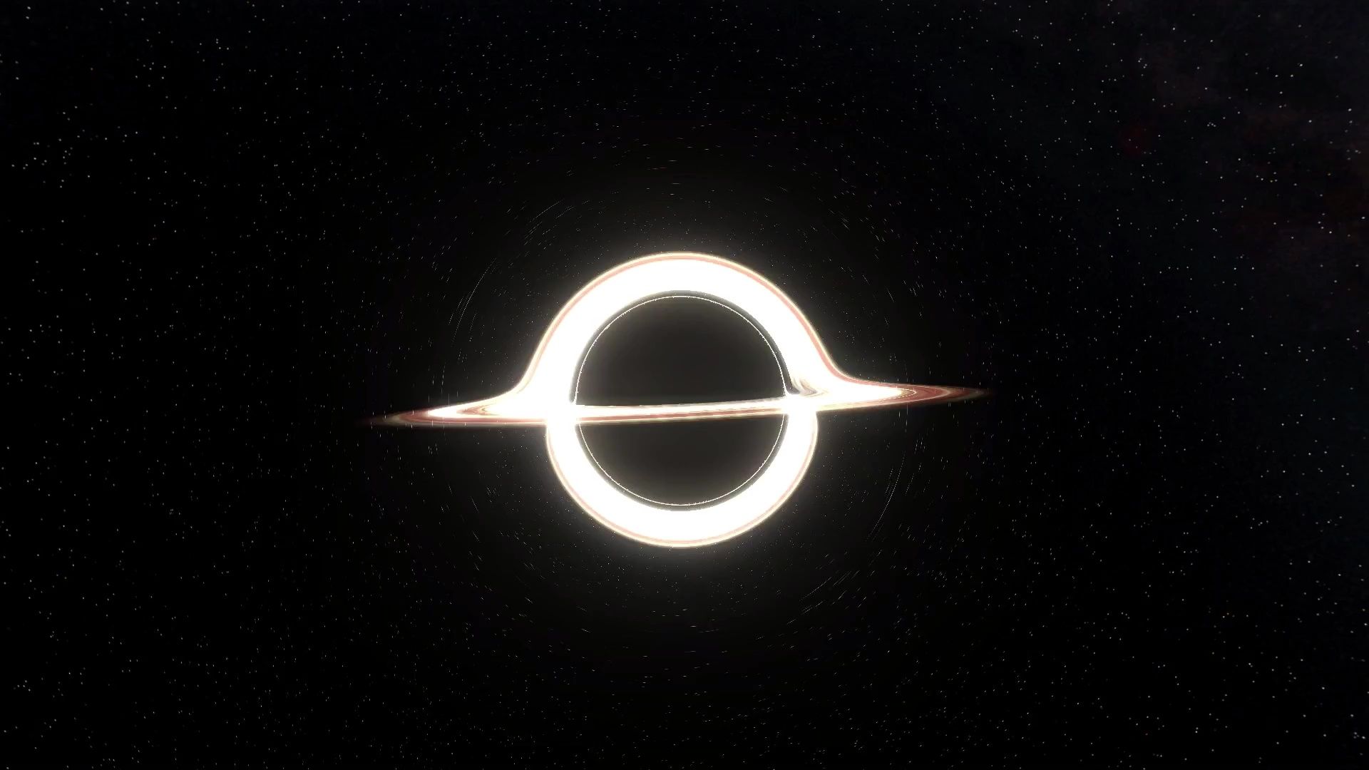 1920x1080 Black Hole Gargantua Live Wallpaper