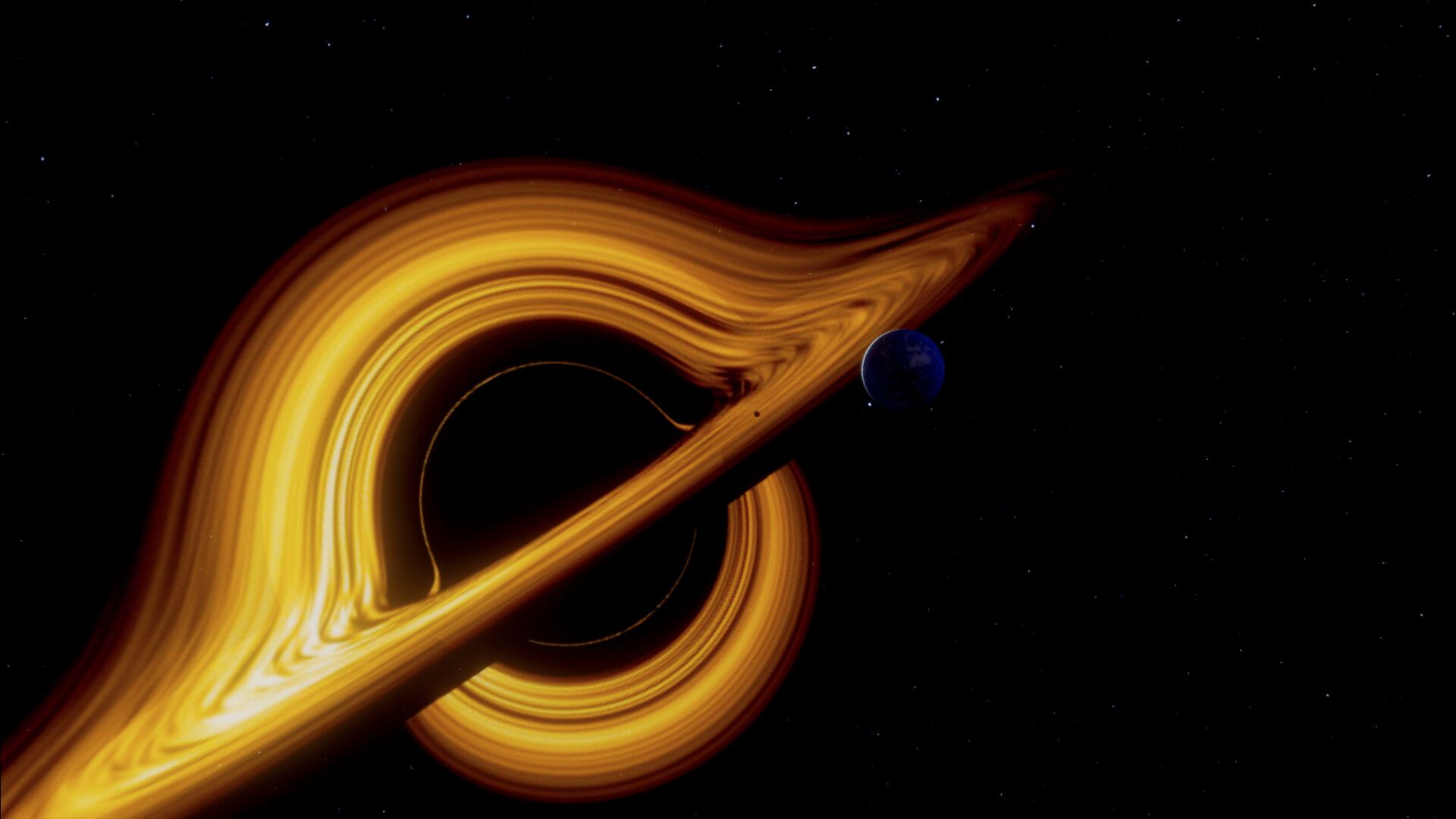 1920x1080 Salvatore Orlando: The massive black hole Gargantua