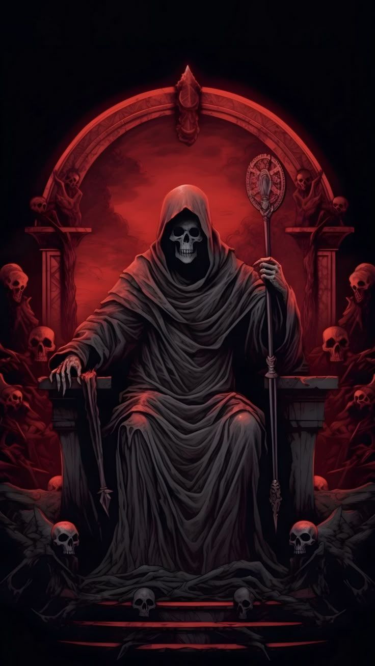 736x1308 Grim reaper art. Dark art photography, Heavy metal art, Skull wallpaper