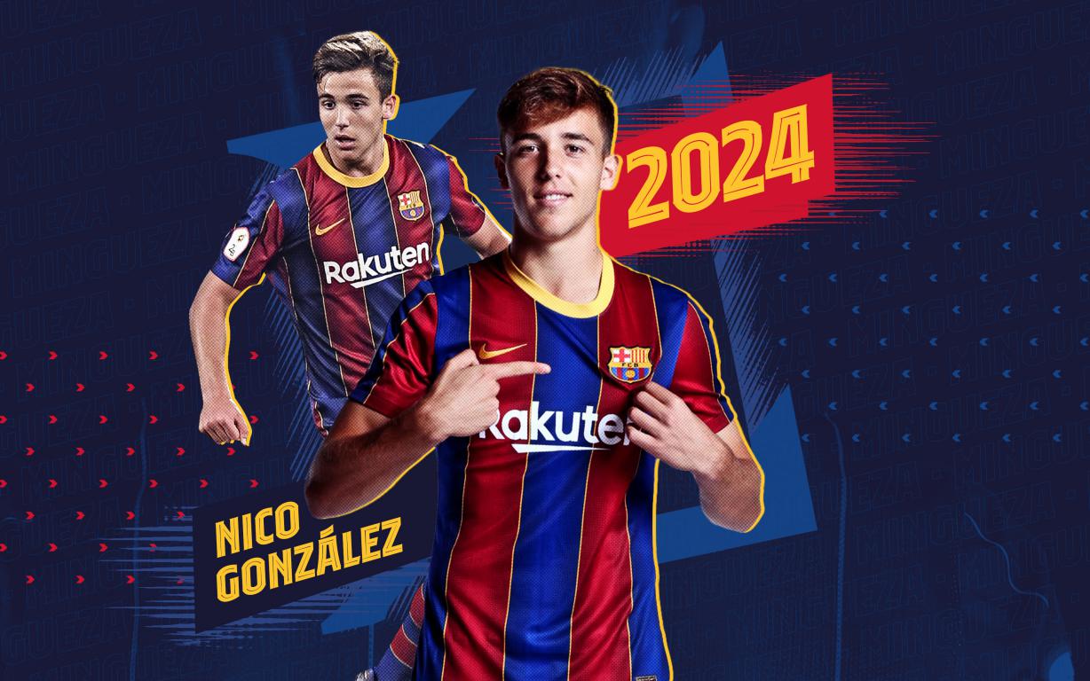 1228x768 Nico González renews for Barça B